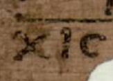 616 Chi-Iota-Stigma p115 the manuscript is dated to the third century, c. 225-275 AD